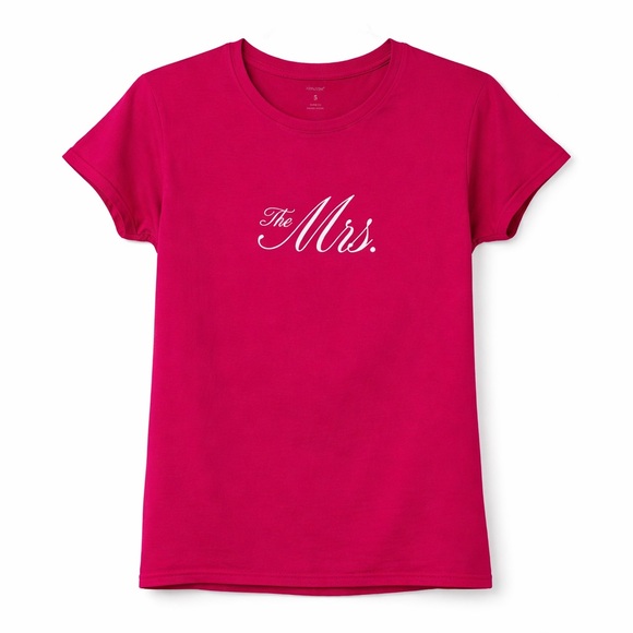 misstomrs Tops - Fuchsia 'The Mrs.' Tee